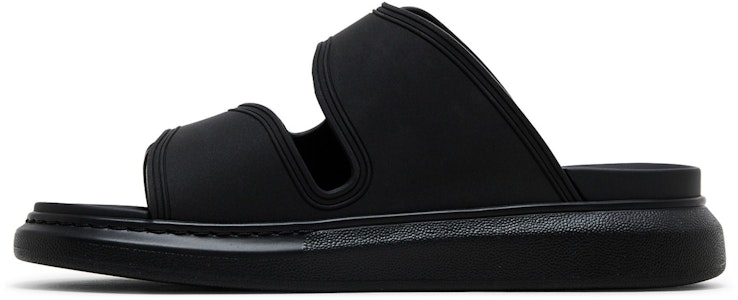 亞歷山大·麥昆 Hybrid 橡膠 厚底 露趾 時尚涼拖 男款 黑色 Lookbook 亞歷山大·麥昆 Hybrid 橡膠 厚底 露趾 時尚涼拖 男款 黑色