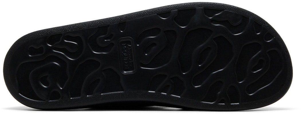 Alexander McQueen Hybrid Double Buckle Sandal 'Black' 663563-W4Q51-1081 Shop Alexander McQueen Hybrid Double Buckle Sandal 'Black' 663563-W4Q51-1081