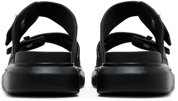 亞歷山大·麥昆 Hybrid 橡膠 厚底 露趾 時尚涼拖 男款 黑色 Details for 亞歷山大·麥昆 Hybrid 橡膠 厚底 露趾 時尚涼拖 男款 黑色