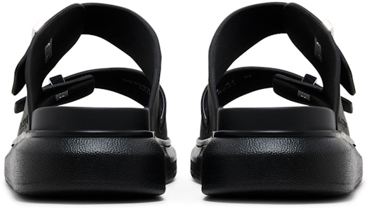 亞歷山大·麥昆 Hybrid 橡膠 厚底 露趾 時尚涼拖 男款 黑色 Details for 亞歷山大·麥昆 Hybrid 橡膠 厚底 露趾 時尚涼拖 男款 黑色