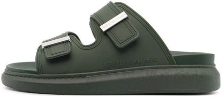 Alexander McQueen Hybrid Double Buckle Sandal 'Khaki' 663563-W4Q51-3084 Alexander McQueen Hybrid Double Buckle Sandal 'Khaki' 663563-W4Q51-3084