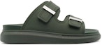Order Alexander McQueen Sandal 2 Gesper 'Khaki' 663563-W4Q51-3084