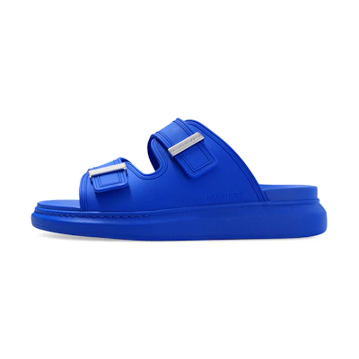 Alexander McQueen Hybrid Double Buckle Sandal 'Navy Blue'
