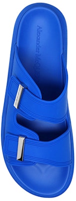 Alexander McQueen Hybrid Double Buckle Sandal 'Navy Blue' 663563W4Q514394 Shop Alexander McQueen Hybrid Double Buckle Sandal 'Navy Blue' 663563W4Q514394