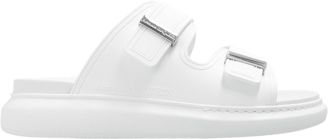 Alexander McQueen Hybrid Double Buckle Sandal 'New Ivory' 663563-W4Q51-9359 Alexander McQueen Hybrid Double Buckle Sandal 'New Ivory' 663563-W4Q51-9359