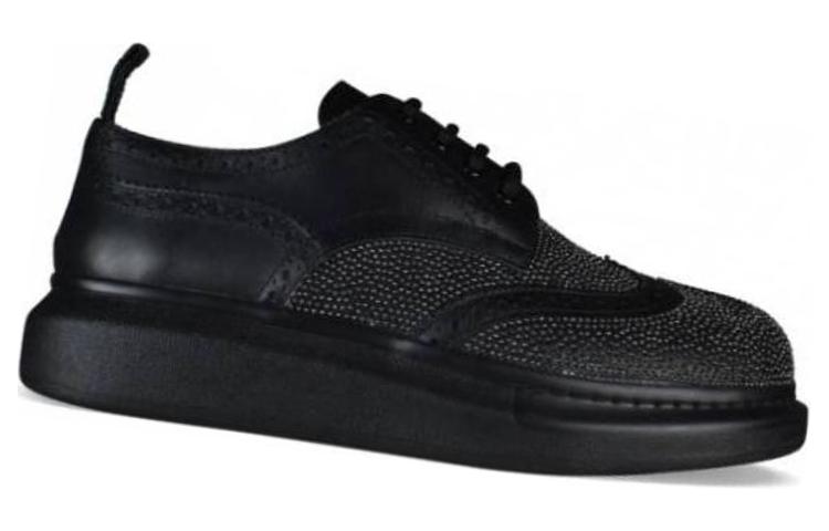 Alexander McQueen Hybrid Dress Shoes 'Black' 圖 2