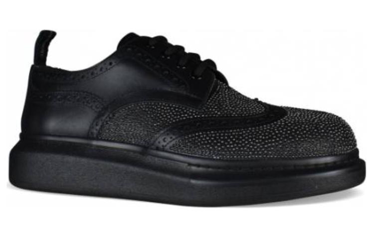 Alexander McQueen Hybrid Dress Shoes 'Black' 圖 3