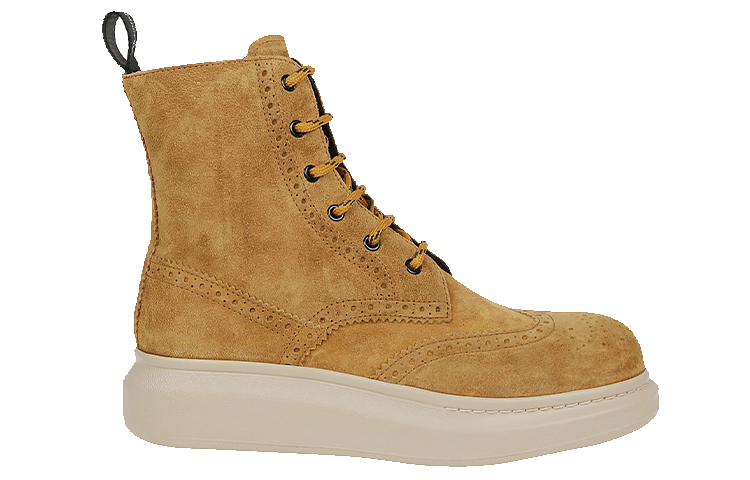 Order Bota Alexander McQueen Hybrid Lace-Up 'Marrón Corteza'. 662665WIA532113