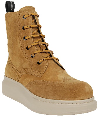 Alexander McQueen Hybrid Lace-Up Boot 'Bark Brown' 662665WIA532113 Lookbook Alexander McQueen Hybrid Lace-Up Boot 'Bark Brown' 662665WIA532113