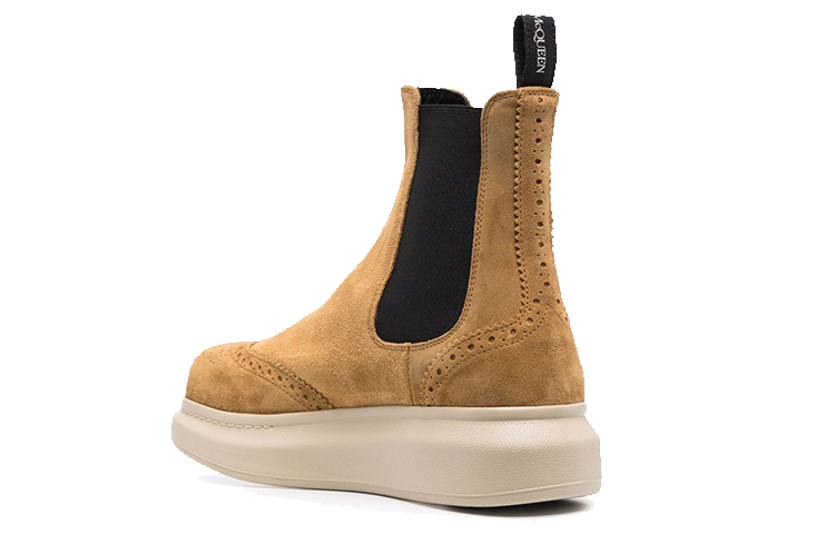 Purchase Alexander McQueen Hybrid Lace-Up Boot 'Camel' - But Lace Up Lelaki 'Camel' 662666WIA522114