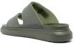 Shop Alexander McQueen Hybrid Sandals 'Olive' 663563W4TM63211