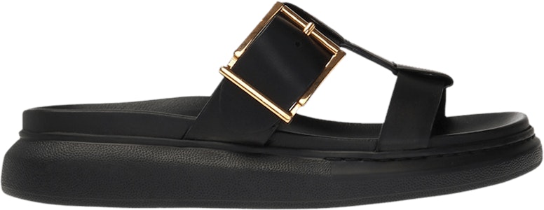 Sandal Alexander McQueen Hybrid 'Hitam Emas' 621830-WHXZB-1088 Buy Sandal Alexander McQueen Hybrid 'Hitam Emas' 621830-WHXZB-1088