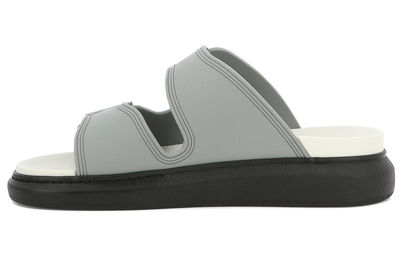 Alexander McQueen Hybrid Slide 'Gun Grey' 663563-W4Q58-1644