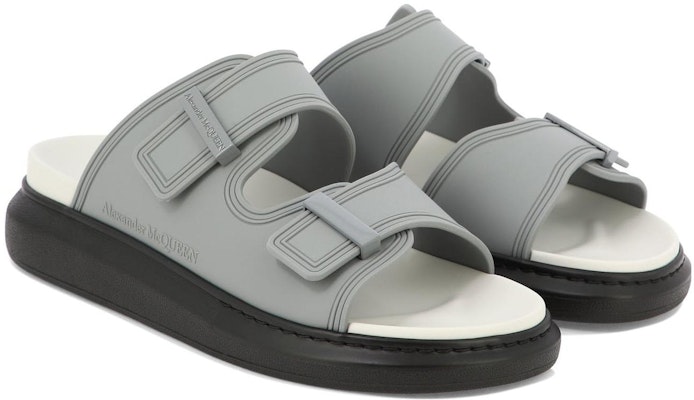 Alexander McQueen Hybrid Slide 'Gun Grey' Abu-abu 663563-W4Q58-1644 Lookbook Alexander McQueen Hybrid Slide 'Gun Grey' Abu-abu 663563-W4Q58-1644