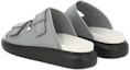 Shop Alexander McQueen Hibrid Slide 'Gun Kelabu' 663563-W4Q58-1644