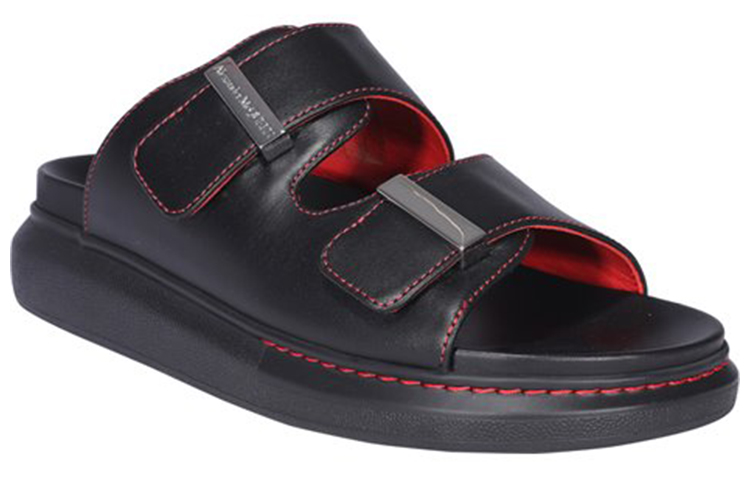 Lookbook Alexander McQueen Hybrid Slipper 'Black' 652664WHXZN1325