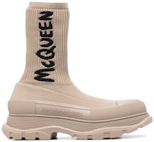 Bota Alexander McQueen Knit Tread Slick 'Graffiti - Beige' 705671-W4TV1-9787 Order Bota Alexander McQueen Knit Tread Slick 'Graffiti - Beige' 705671-W4TV1-9787