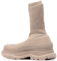 Bota Alexander McQueen Knit Tread Slick 'Graffiti - Beige' 705671-W4TV1-9787 Shop Bota Alexander McQueen Knit Tread Slick 'Graffiti - Beige' 705671-W4TV1-9787