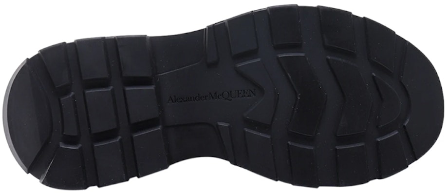 Alexander McQueen Knit Tread Slick Boot 'Graffiti - Hitam Merah' 705671-W4UD1-1550 Shop Alexander McQueen Knit Tread Slick Boot 'Graffiti - Hitam Merah' 705671-W4UD1-1550