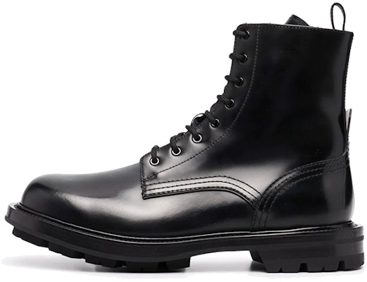 Alexander McQueen Lace-Up Ankle Boot 'Black' 683569-WHZ80-1000 Buy Alexander McQueen Lace-Up Ankle Boot 'Black' 683569-WHZ80-1000