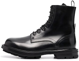 Alexander McQueen Lace-Up Ankle Boot 'Black' 683569-WHZ80-1000 Alexander McQueen Lace-Up Ankle Boot 'Black' 683569-WHZ80-1000