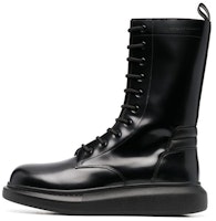 Alexander McQueen Lace-Up Ankle Boot 'Black Fashion Versatile' 645901WHZ891000 Alexander McQueen Lace-Up Ankle Boot 'Black Fashion Versatile' 645901WHZ891000