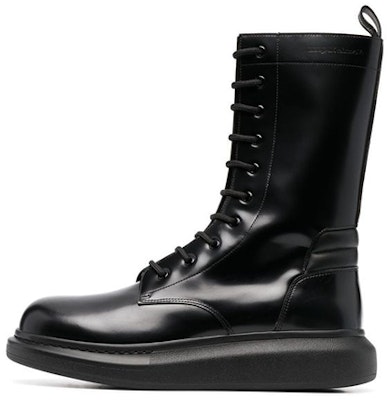 Alexander McQueen Lace-Up Ankle Boot 'Black Fashion Versatile' 645901WHZ891000 Buy Alexander McQueen Lace-Up Ankle Boot 'Black Fashion Versatile' 645901WHZ891000