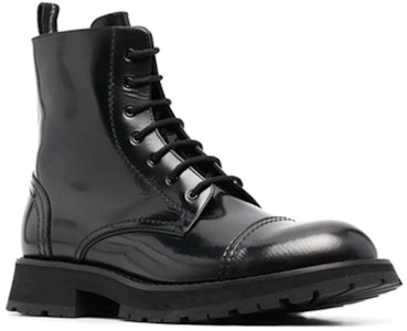 Alexander McQueen 亞歷山大·麥昆 皮革短筒靴 黑色 Order Alexander McQueen 亞歷山大·麥昆 皮革短筒靴 黑色