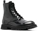 Order But Ankle Kulit Alexander McQueen 'Hitam' 708172WIC611000