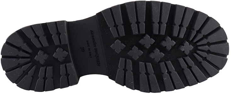 Alexander McQueen 亞歷山大·麥昆 皮革短筒靴 黑色 Purchase Alexander McQueen 亞歷山大·麥昆 皮革短筒靴 黑色