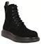 Lookbook Alexander McQueen But Kasut Boot Bertali 'Kulit Baldu Hitam' 586191WHXK11000