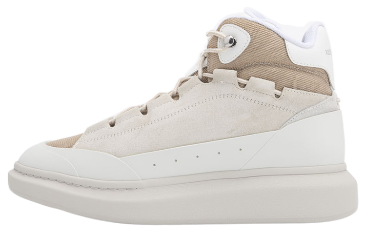 Alexander McQueen Larry High 'White Beige' 682498-WIB9D-9495