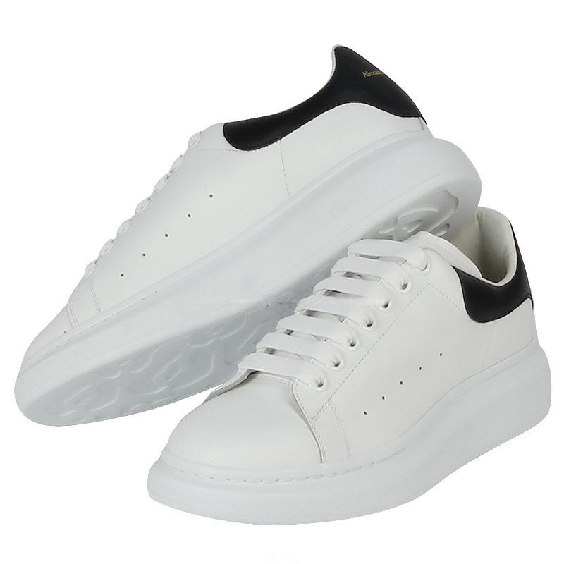 Alexander McQueen Larry Sneakers 'White Black' 圖 3