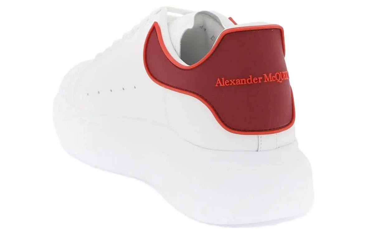 Lookbook 알렉산더 맥퀸 래리 스니커즈 '화이트 레드' 727394WHXMT8730