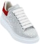 Order Alexander McQueen Cuero 'Blanco Rojo con Cristales Decorativos' 727397WID519676