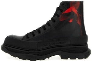 Alexander McQueen Leather Ankle Boot 'Black' 758776WIATS1314 Alexander McQueen Leather Ankle Boot 'Black' 758776WIATS1314