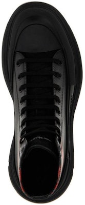 Alexander McQueen Leather Ankle Boot 'Black' 758776WIATS1314 Shop Alexander McQueen Leather Ankle Boot 'Black' 758776WIATS1314