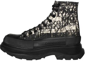 Alexander McQueen Leather Ankle Boot 'Triple Black' 727386W4TGI8917 Alexander McQueen Leather Ankle Boot 'Triple Black' 727386W4TGI8917