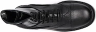 Shop Alexander McQueen Sepatu Bot Kulit 'Hitam' 667912WHRWM1000