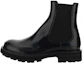 Buy Botas Chelsea de Cuero Alexander McQueen 'Slip-On Negras'. 736511WIC6G1000