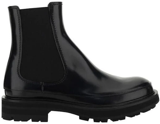 Botas Chelsea de Cuero Alexander McQueen 'Slip-On Negras'. 736511WIC6G1000 Order Botas Chelsea de Cuero Alexander McQueen 'Slip-On Negras'. 736511WIC6G1000