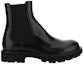 Order Alexander McQueen But Chelsea Kulit 'Black Slip-On' 736511WIC6G1000
