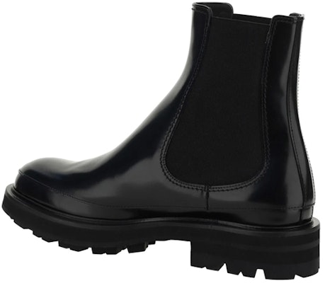 Alexander McQueen But Chelsea Kulit 'Black Slip-On' 736511WIC6G1000 Shop Alexander McQueen But Chelsea Kulit 'Black Slip-On' 736511WIC6G1000