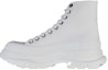 Buy Alexander McQueen Leather High-Top 'White' 6004254W4L329000
