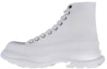 Lookbook Alexander McQueen Leather High-Top 'White' 6004254W4L329000