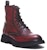 Alexander McQueen But Kulit Bertali 'Merah Coklat' 711119WHU346042