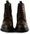 But Alexander McQueen Kulit Lace-Up Ankle Boots 'Hijau' 604235WHXE23738