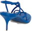 Purchase Alexander McQueen Leather Lace-Up Heeled Sandals 'Blue' 666653WHW264425