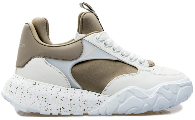 Alexander McQueen Leather Lace-Up Low Top 'White Tan' 727366WIAAS8929 Order Alexander McQueen Leather Lace-Up Low Top 'White Tan' 727366WIAAS8929