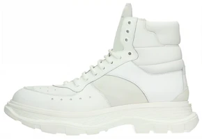Alexander McQueen Leather Lace-Up Martin Boots 'Beige' 627221WHRH69071 Alexander McQueen Leather Lace-Up Martin Boots 'Beige' 627221WHRH69071